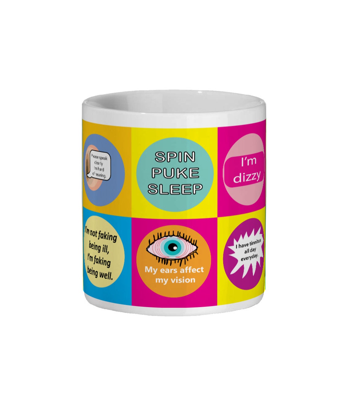 Menieres Mug Meniere's Disease Symptoms Etsy UK