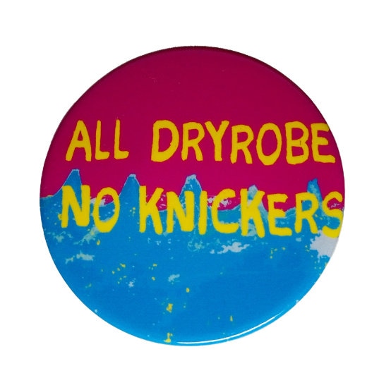 All Dryrobe No Knickers Badge Wild Swimmers Pin Cold Water Etsy UK