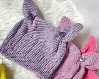 Doll Hat - Bunny Various colours MSD, YoSD