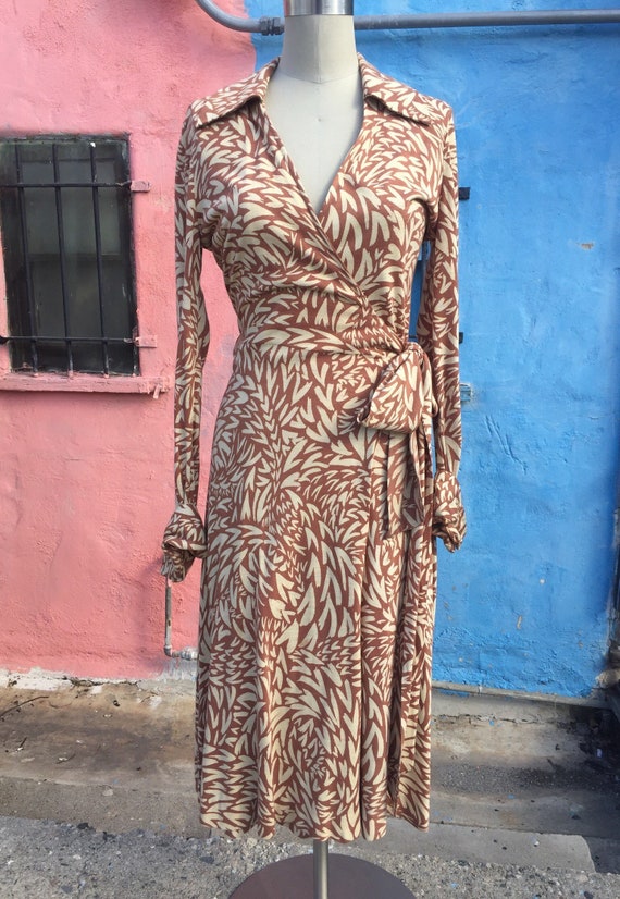 dvf wrap dress