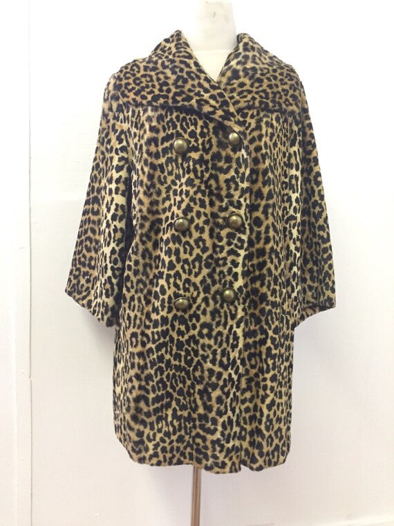60's Faux Leopard Jacket