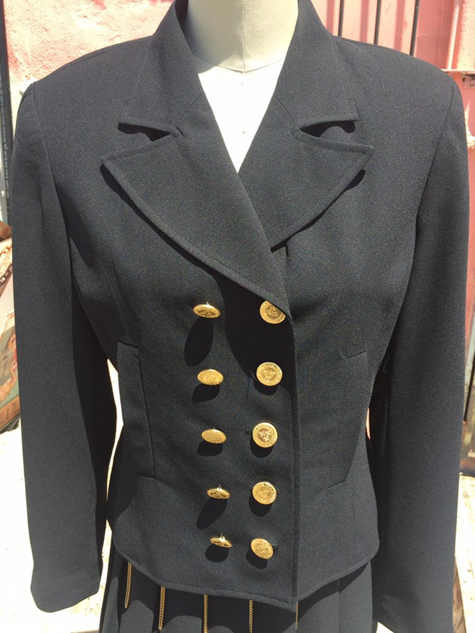 90's skirt suit