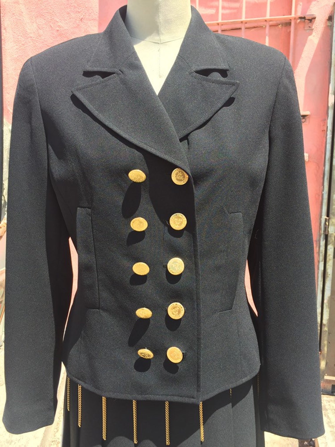 90's skirt suit
