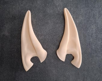 Elf Ears Latex Prosthetics for Cosplay and LARP Moon shape
