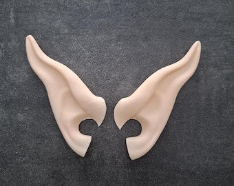Elf Ears Latex Prosthetics for Cosplay and LARP Wavy ears