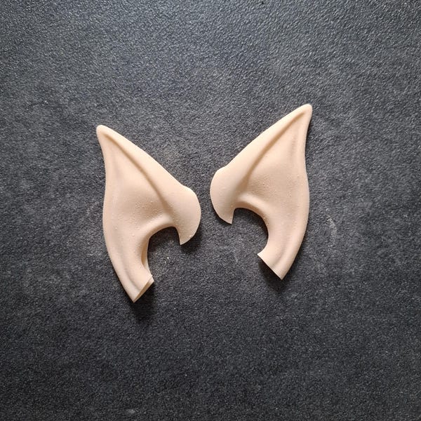 Elf Ears Latex Prosthetics for Cosplay and LARP Pixie Costume