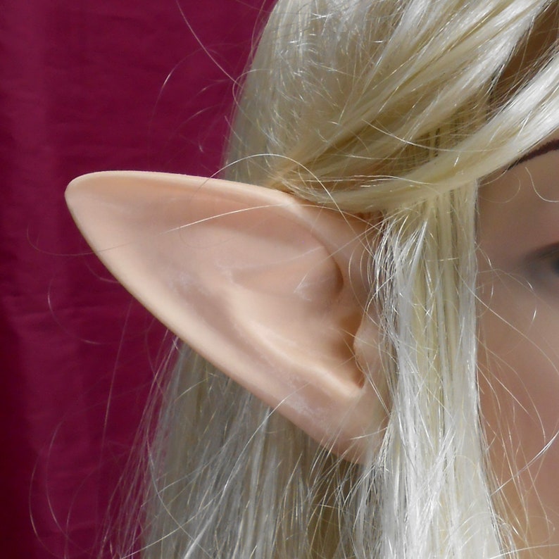 Cosplay middle length LARP Elf ears headband