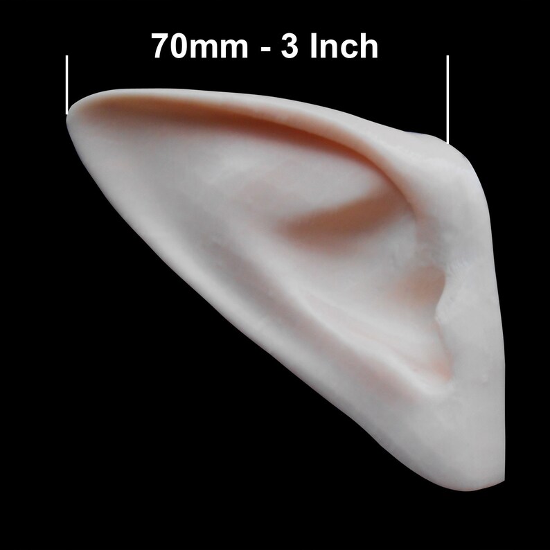Cosplay middle length LARP Elf ears headband