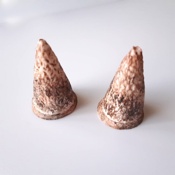 Small Realistic Costume Horns for Parties Cosplay and Larp Etsy