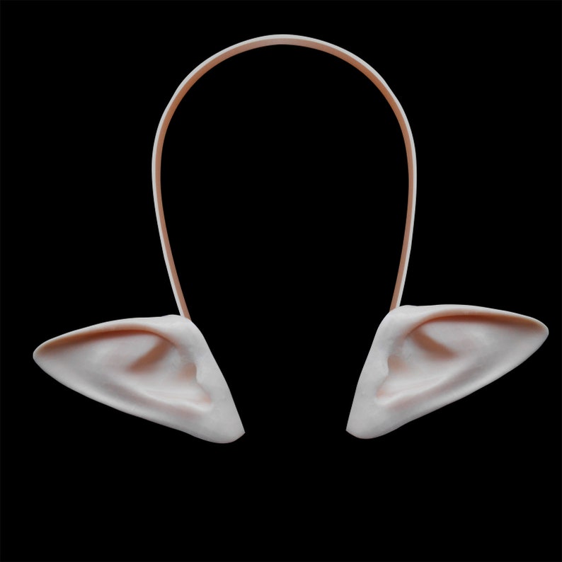 Cosplay middle length LARP Elf ears headband