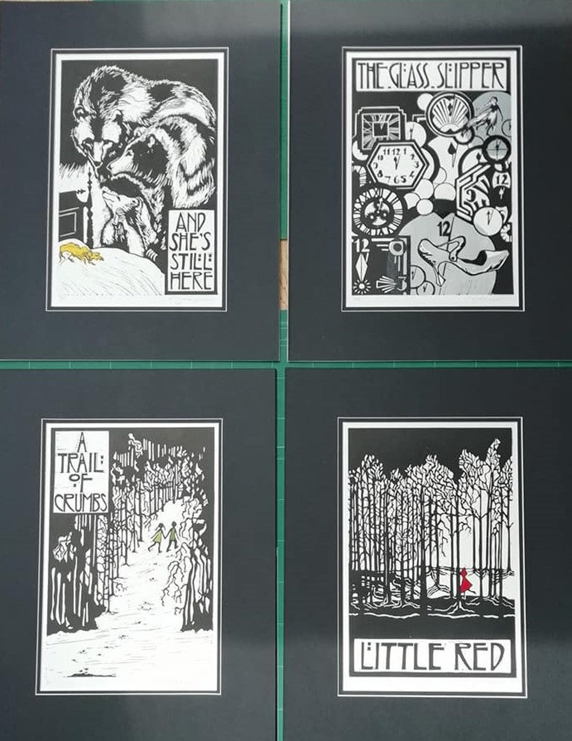 A Trail of Crumbs Hansel and Gretel Original Limited Etsy UK