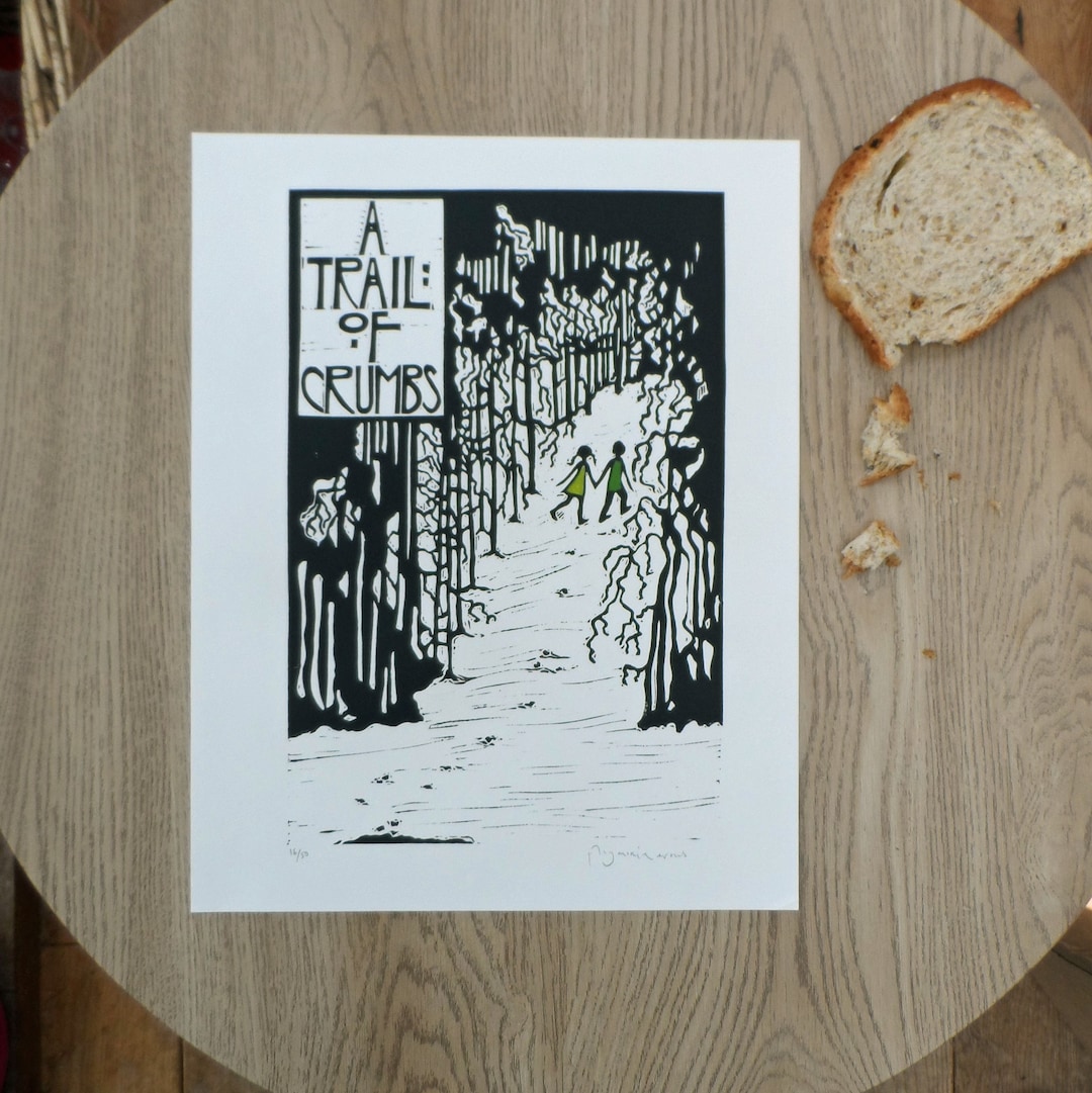 A Trail of Crumbs Hansel and Gretel Original Limited Etsy UK