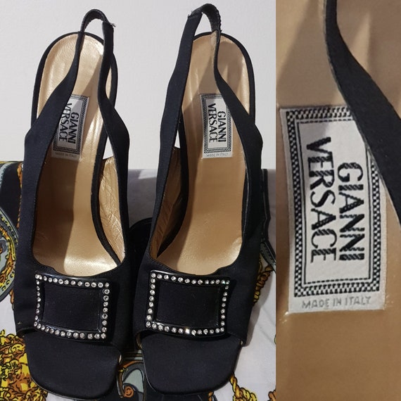 Vintage versace sales heels