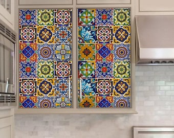 Tabasco Peel and Stick Tile Stickers Kitchen Bathroom Backsplash Floor Stair Water Resistant Removable Decals, DIY Vinyl Renters Home Décor