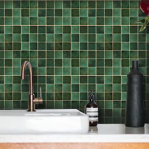 York Tile Wall Stair Floor Self Adhesive Vinyl Stickers,Kitchen Bathroom Backsplash Carrelage Decal, Peel & Stick Home Decor