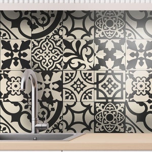 Coimbra – Portuguese Azulejo Peel and Stick Tile Stickers | Mediterranean Wall, Stair & Backsplash Décor