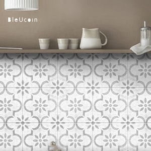 Pinebluff Peel & Stick Tile Sticker Kitchen Bathroom Backsplash Floor Stair Water Resistant Removable Decals,DIY Vinyl Renters decor