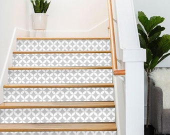Barcelona Light Peel & Stick Stair Riser Decal–Extra Long 49",Water resistant Vinyl Strip,Self-Adhesive, Removable, DIY Stair | Easy to Trim