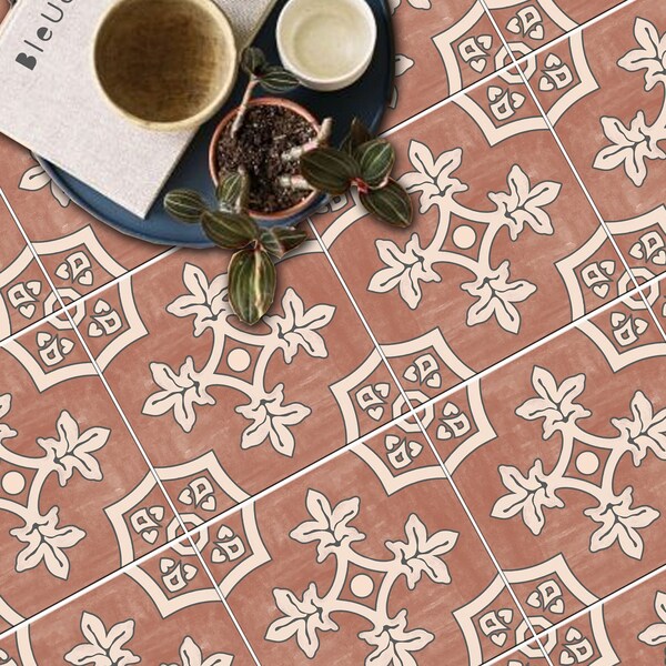 Waterproof Floor Tile Stickers Etsy
