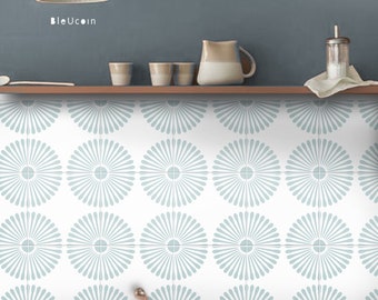 Kawasaki Sky Peel and Stick Tile Stickers Kitchen Bathroom Backsplash Floor Stair Water Resistant Removable Decals, DIY Vinyl Renters Décor