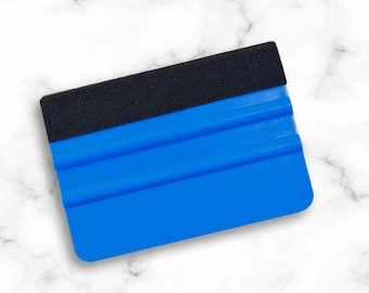 Vinyl Application Squeegee – Felt Edge Smoothing Tool for Peel and Stick Tile, Wallpaper & Decals | Bubble-Free Installation