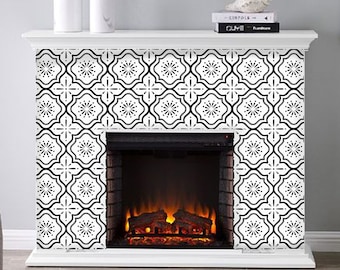 Belmount Peel & Stick Tile Stickers Kitchen Bathroom Backsplash Floor Stair Water Resistant Removable Decals, DIY Vinyl Renters Home Décor