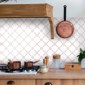 Hasselt Peel & Stick Tile Sticker Kitchen Bathroom Backsplash Stair WaterResistant Removable Decals,DIY Vinyl Renters Home Décor