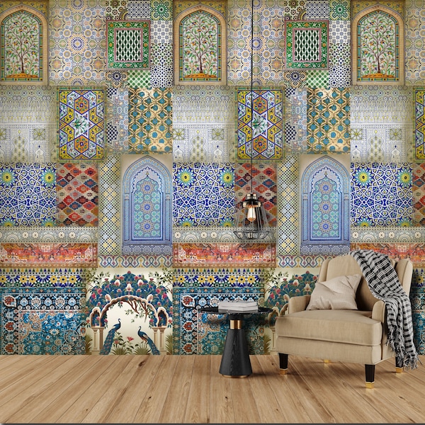 Moroccan Wall Decal - Etsy