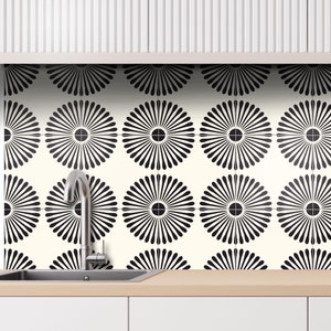 Kawasaki Peel & Stick Tile Sticker Kitchen Bathroom Backsplash Floor Stair Water Resistant Removable Decals,DIY Vinyl Renters decor