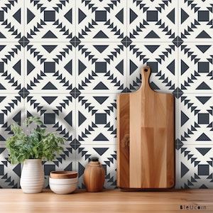Stockholm Grey Peel and Stick tile stickers for Floor, Kitchen, Bathroom, Backsplash, Fireplace - Removable and Waterproof | Renter friendly