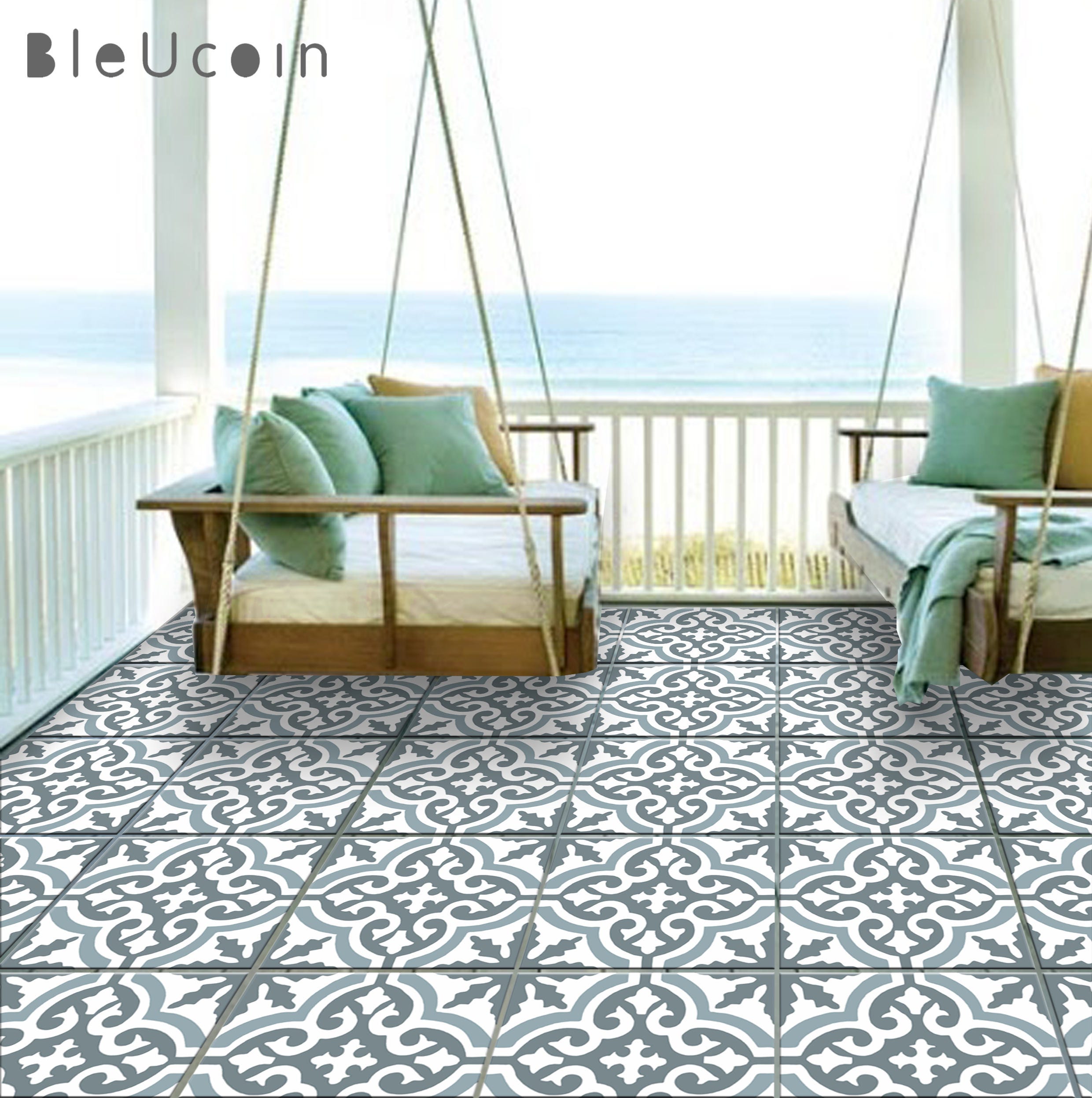 Blue Dusk Peel and Stick Tile Stickers Kitchen Bathroom - Etsy Canada