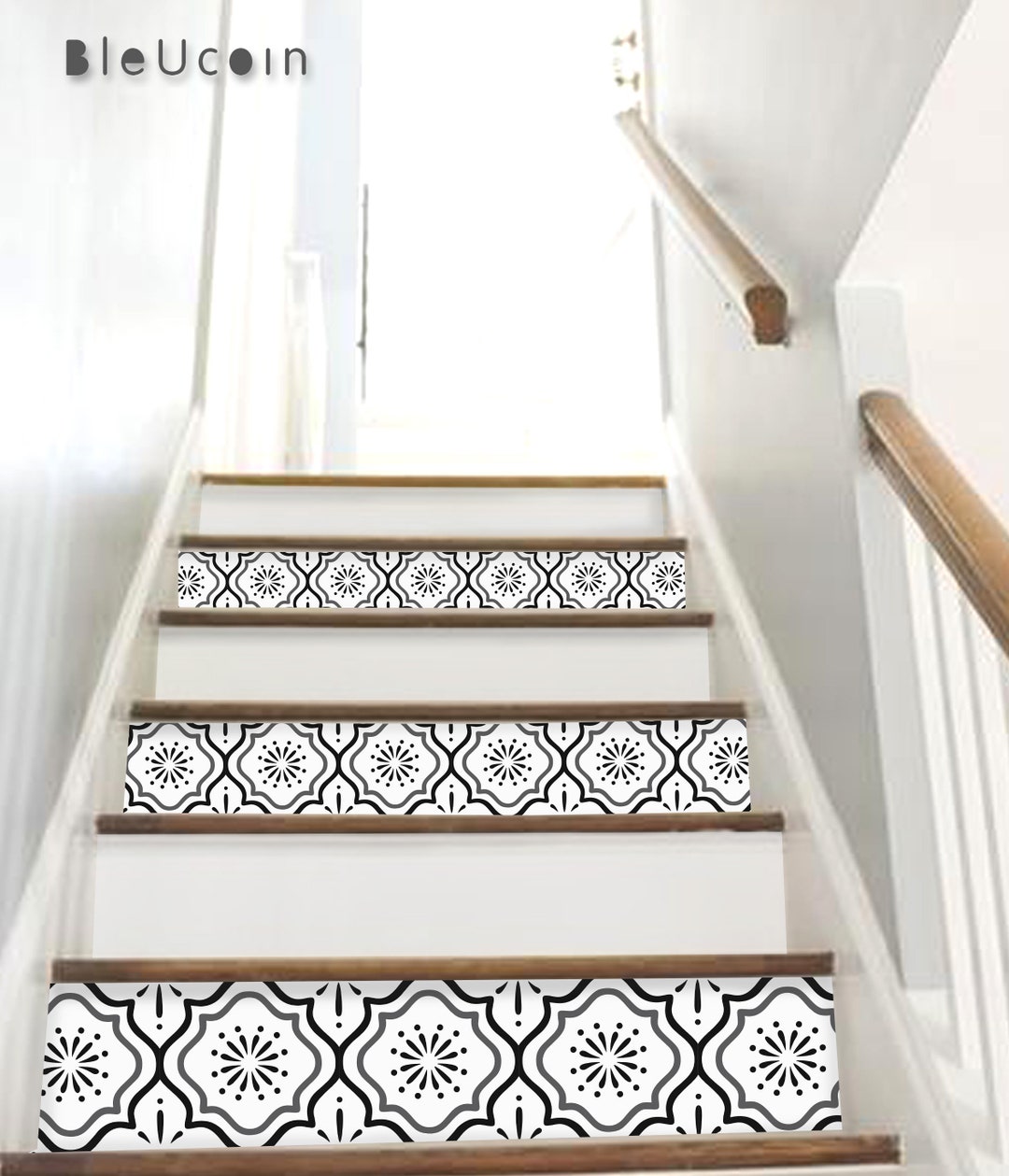 Riser Stairs Baby Proof Stairs Belmount Peel Stick Stair Riser Decal ...