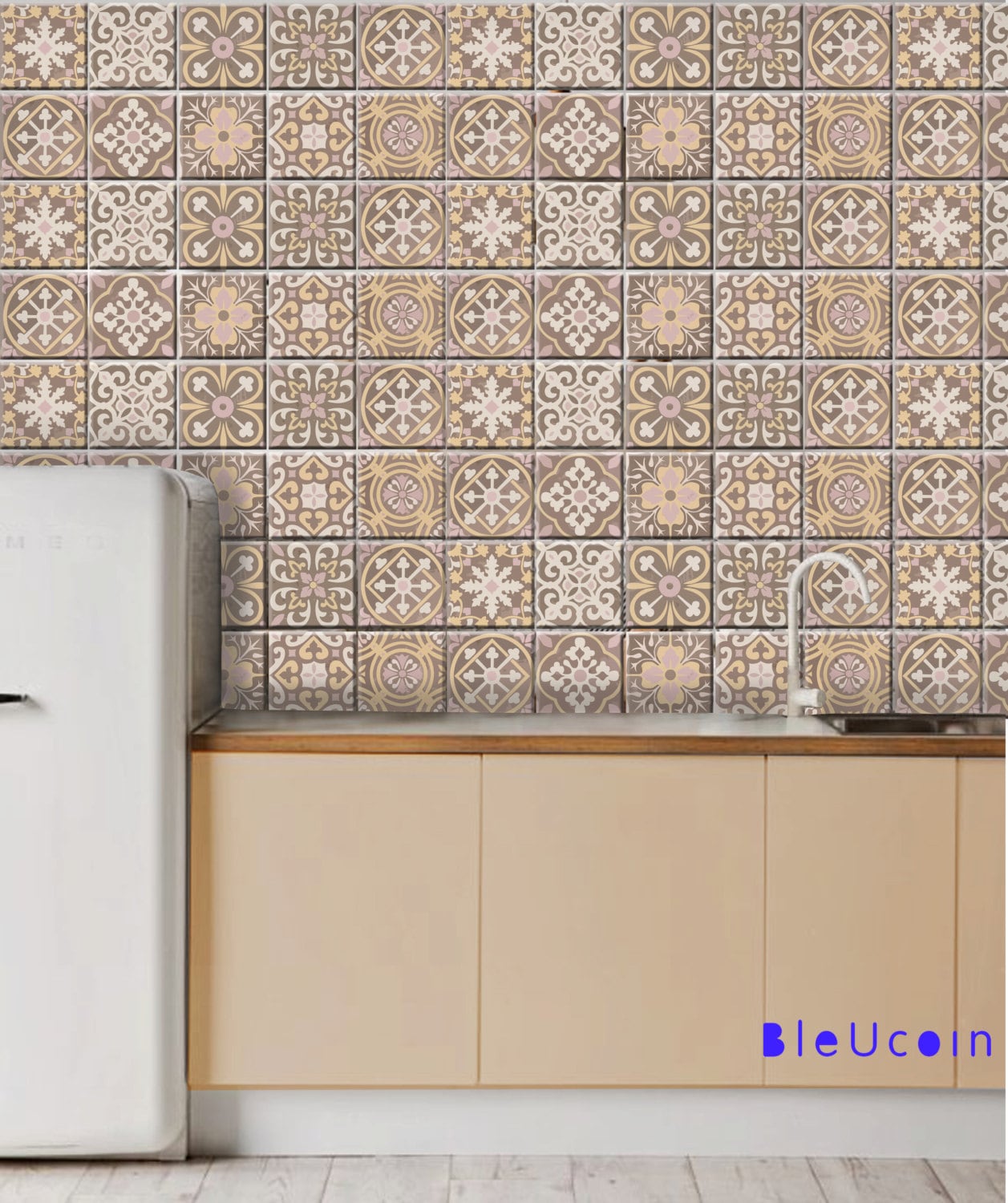 Wall Decal for Kitchen Bathroom Backsplash TileWallStair Riser