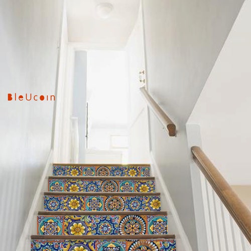 Décal Mural 3D Sunset Steppe Pour Contremarches D'escalier - 153NA - Effet Panoramique