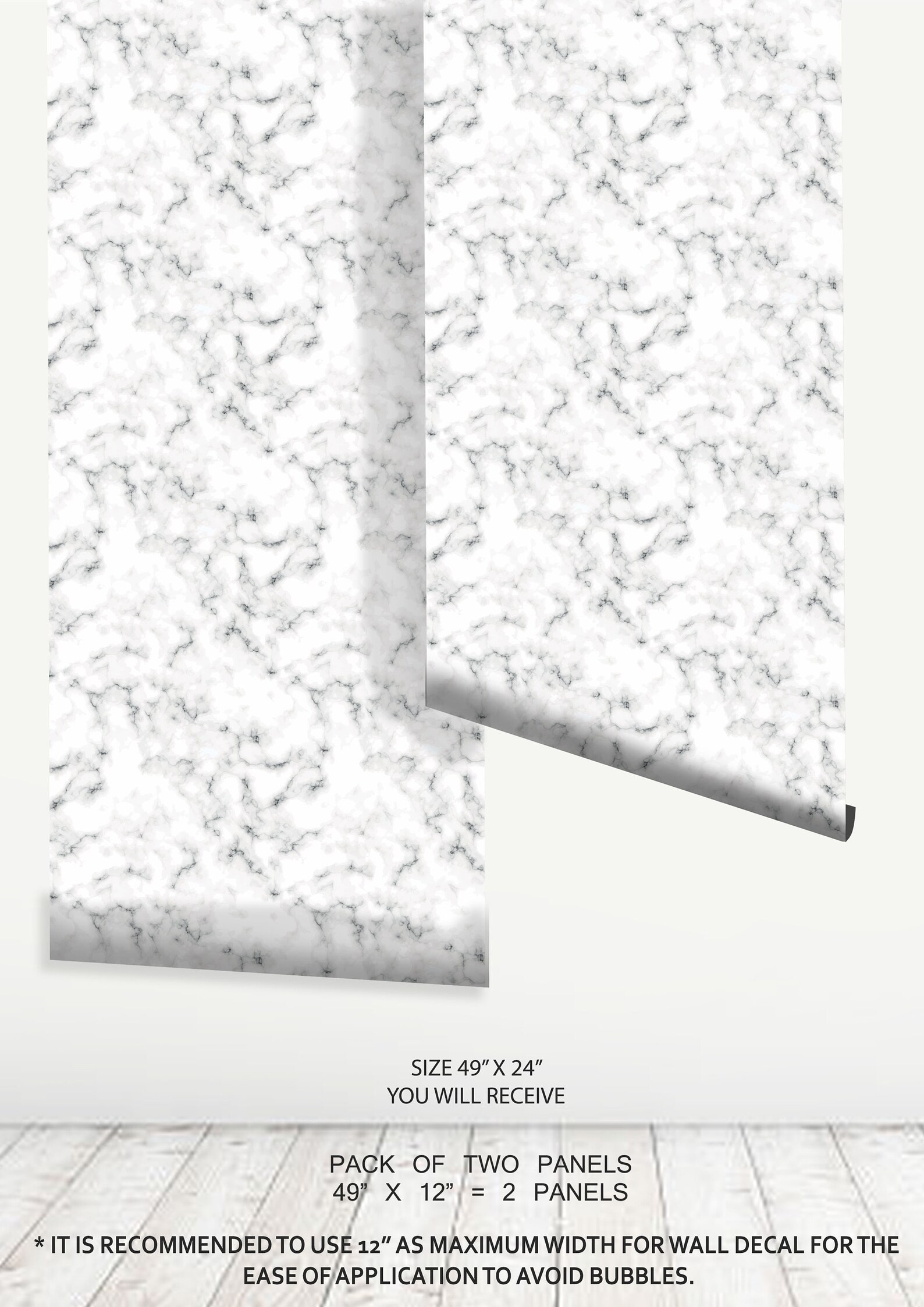 Marble Peel an Stick Countertop Vinyl Panel Removable Peel & Etsy