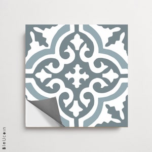 50 % discount 4&quot; x 4&quot;- 44 pcs Blue Dusk Peel and Stick Tile Sticker Removable Decal, DIY Renter Friendly