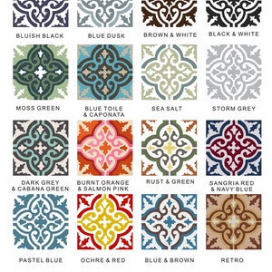 Pick your Design : Peel and Stick Tile Stickers for Kitchen Bathroom Backsplash Floor Stair Water Resistant Removable Decals, DIY for Renter