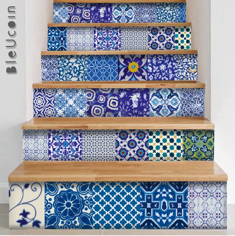 Kitchen/Bathroom Indian Jaipur Blue pottery Tile/ Wall/ Floor Etsy