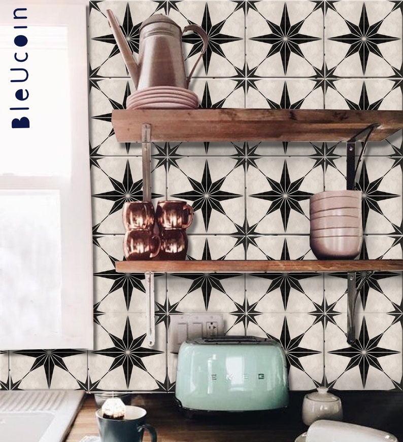 Positano L And Stick Tile Decal Removable Kitchen Bathroom Image 0