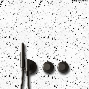 Parisian Peel and Stick Vinyl Tile Stickers | Removable & Waterproof - Ideal for Kitchen Bathroom Backsplash Floor, DIY Wall Designs