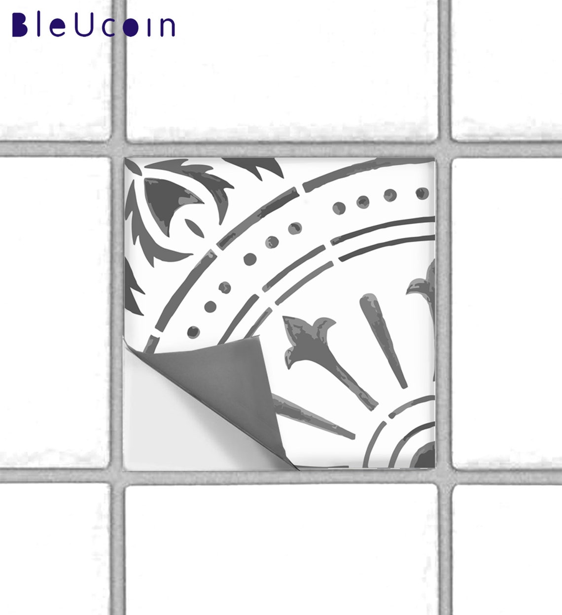 Naples Vinyl Floor Tile Stickers Floor Decals Removable & Etsy