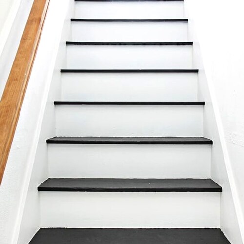 Ivory Solid Peel and Stick Stair Riser Vinyl Strip Self Etsy