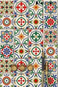 Santorini Peel & Stick Tile Stickers Kitchen Bathroom Backsplash Floor Stair Water Resistant Removable Decals, DIY Vinyl Renters Home Décor