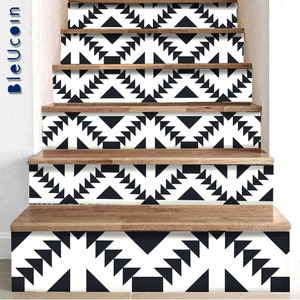 Stockholm Black Peel & Stick Tile Stickers Kitchen Bathroom Backsplash Floor Stair Waterproof Removable Decals, DIY Vinyl Renters Home Décor image 7