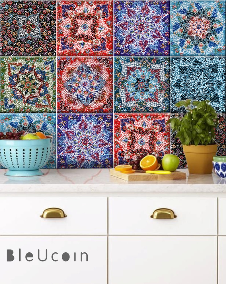 Turkish Bead Tile/Wall/ Floor Kitchen Bathroom Backsplash Etsy