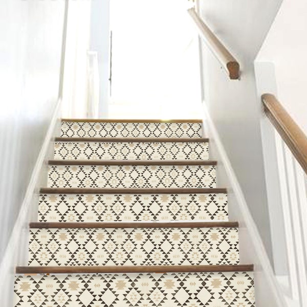 Cairo Peel and Stick Stair Riser Vinyl Strip Self Adhesive Waterproof Easy to Trim  Removable DIY -Extra long 49" length