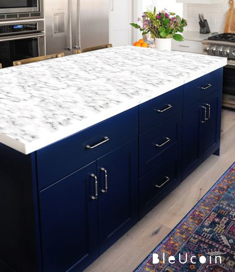 Marble Peel an Stick Countertop Vinyl Panel Removable Peel & Etsy