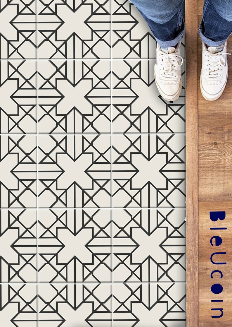 Queensland Vinyl Floor Tile Stickers Floor Decals removable Etsy