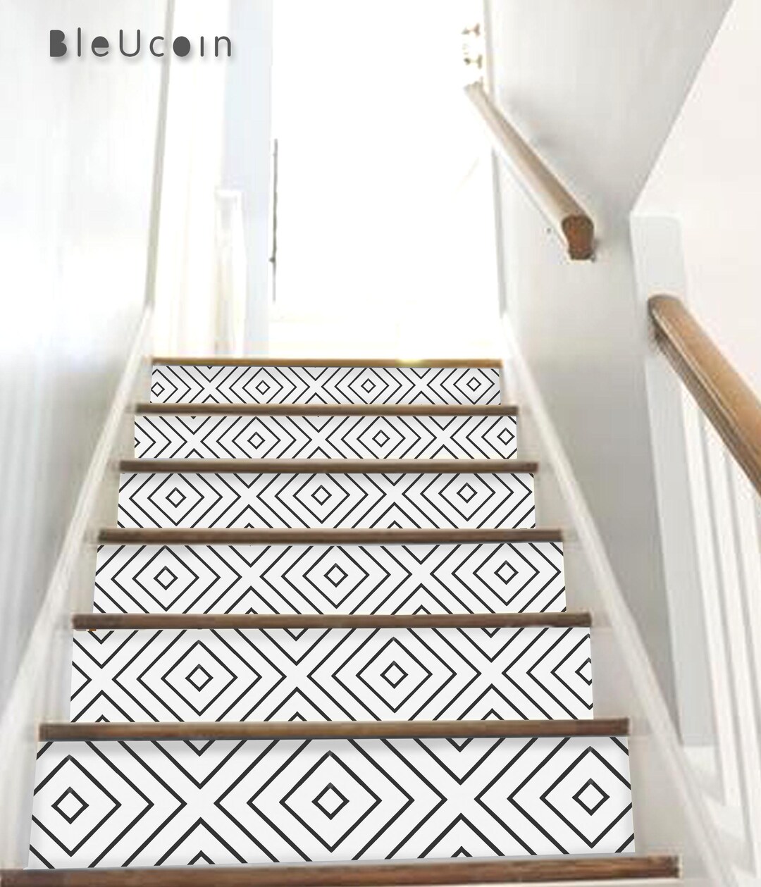 Athens Peel & Stick Stair Riser Decal–extra Long 49