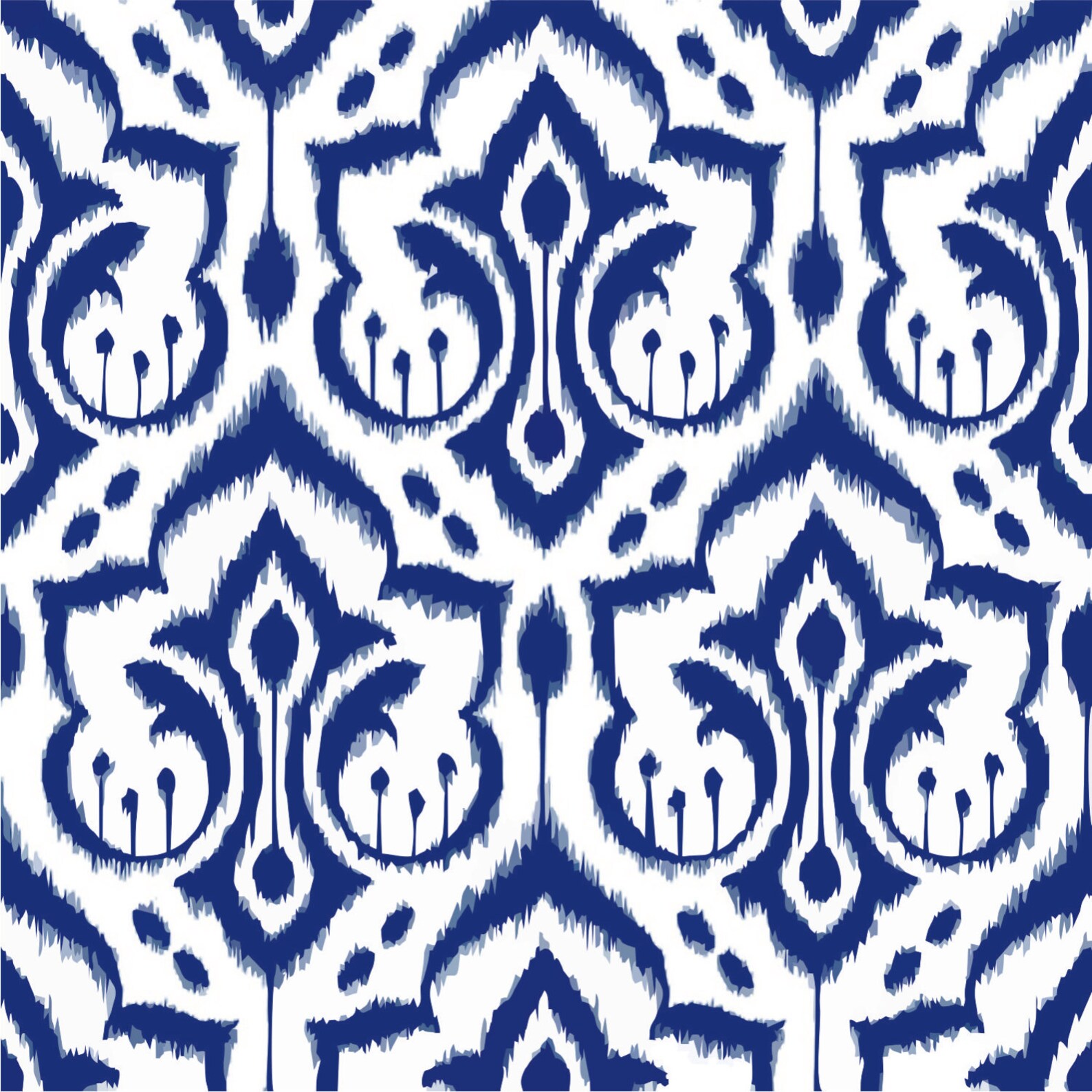 Ikat Jodhpur print inspired Tile/wall paper vinyl sticker 44 Etsy